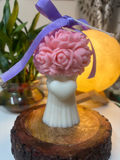Rose Bouquet Candle