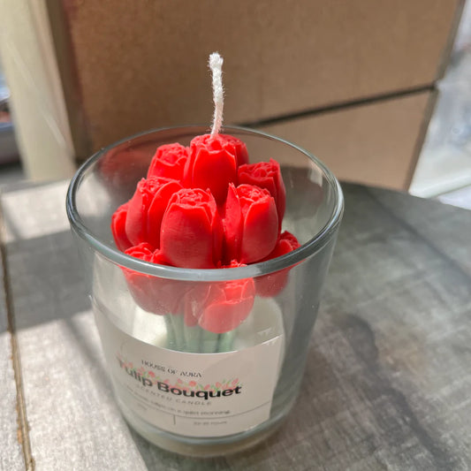 Tulip Jar Candle